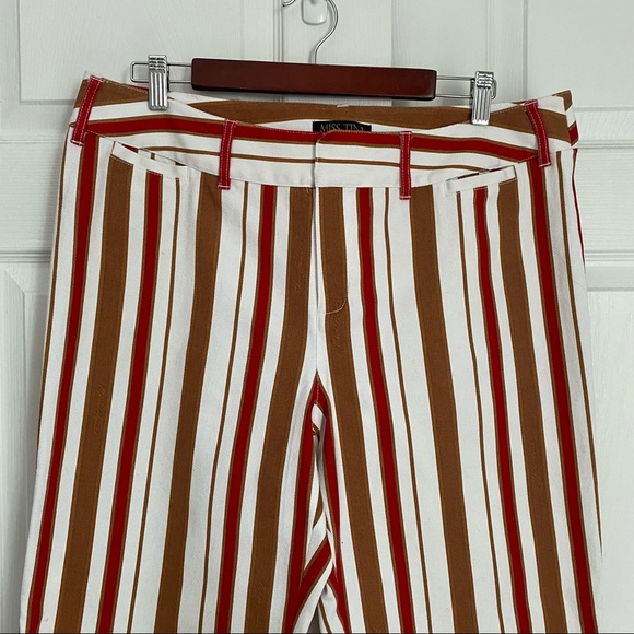 MISS TINA WHITE STRIPED DENIM PANTS - Picture 3 of 8